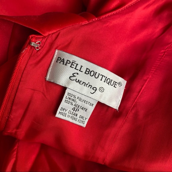 Vintage | Papell Boutique Evening Formal Ballgown - Picture 4 of 4